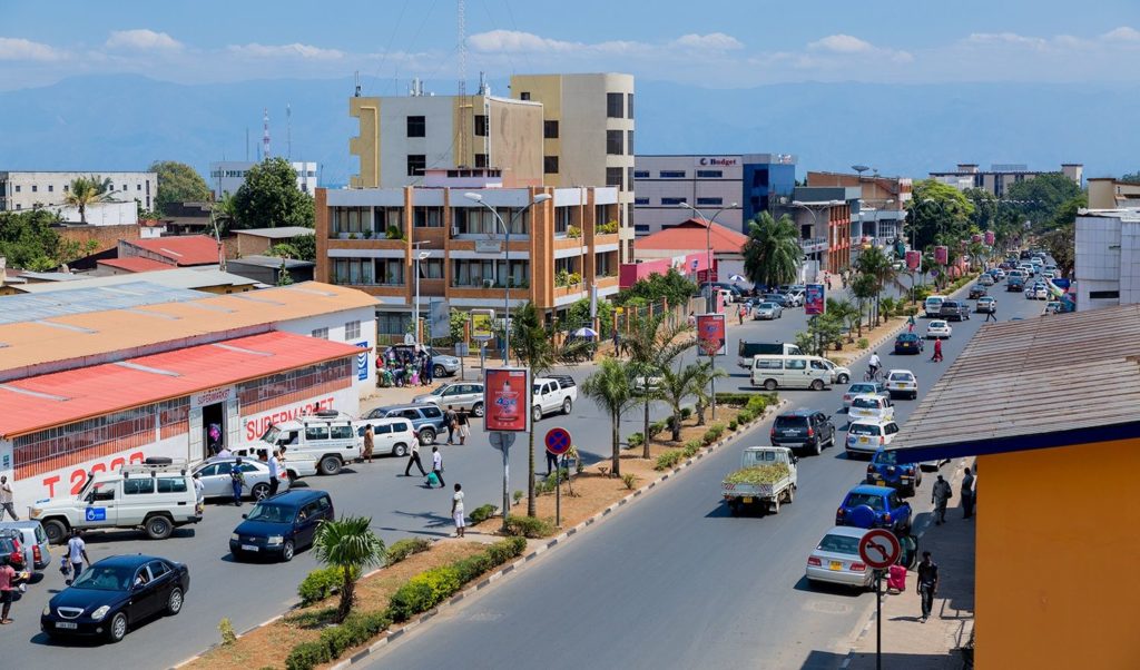 Bujumbura skyline